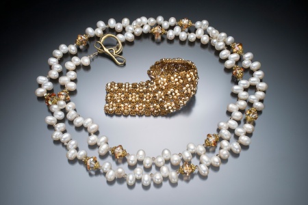 DW Bijoux Collection Necklace and Bracelet